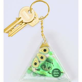 Nøglering - Aqua (Avocado)