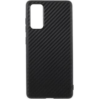 Samsung Galaxy S20 FE TPU Cover - Karbonfiber - Sort