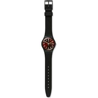 Swatch SIR RED Classic Original Gent Red Dial Unisex Watch SO28B704