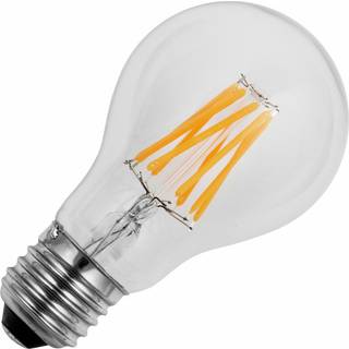 LED Standardpære Klar - E27 - 6,5w - Dæmpbar - GN