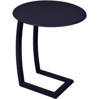 Fermob - Alizé Offset Low Table Deep Blue - Udendørs små borde og sideborde - Pascal Mourgue - Blå - Metal