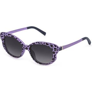 Sting SSJ685 with Clip-On Børn 7GTZ 48 Briller Børn Purple - Pattern Purple - 48mm