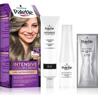 Schwarzkopf Palette Intensive Color Creme Permanent hårfarve Skygge 8-21 Ashy Light Blond 1 stk. - 1 stk.