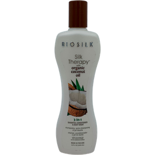 Biosilk Organic Coconut Oil 3-In-1 Shampoo 355 ml.