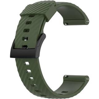 Suunto 7/9/9 Baro / D5 armbånd silikone Militærgrøn