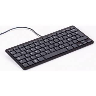 Officiel Raspberry Pi Tastatur Dansk Sort/Grå.