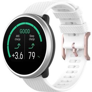 Smartwatch Rem af Silikone (20mm) Ternet - Hvid