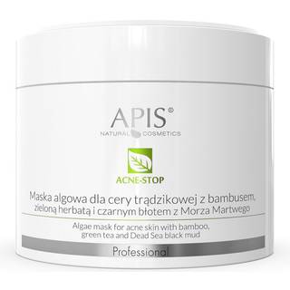 Apis Natural Cosmetics Acne-Stop Professional Rensende og udglattende maske Til fedtet hud med tendens til akne 100 g - 100 g
