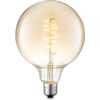 Lucande - Pære LED 4W Amber G125 Dimbar E27