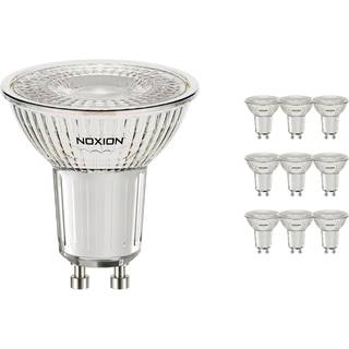 Fordelspakke 10x Noxion LED spot GU10 PAR16 3W 230lm 36D - 830 varm hvid | dæmpbar - erstatter 35W