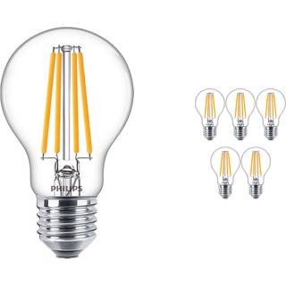 Fordelspakke 6x Philips Corepro LED Pære E27 Pære klar 10.5W 1521lm - 840 kold hvid | erstatter 100W