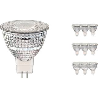 Fordelspakke 10x Noxion LED spot GU5.3 MR16 6.1W 621lm 36D - 840 kold hvid | erstatter 50W