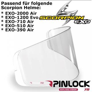 Pinlock Maxvision Exo-2000/1200/410/510/390 Pinlock-Indervisir