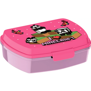 Minecraft madkasse - Pink