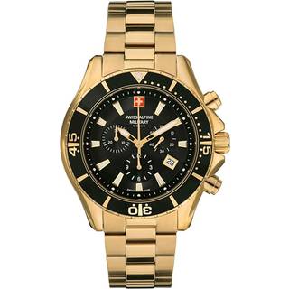 Swiss Alpine Military 7040.9117 Chronograph Herrenuhr 45mm 10ATM