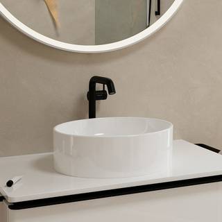 hansgrohe Tecturis S 1-grebs håndvaskarmatur 167mm tud t/hv u/bv mat sort