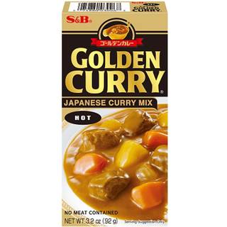 S&B Golden Curry mix hot 92 g - 5 portioner