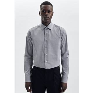 Seidensticker Herren Hemd grau Slim Fit