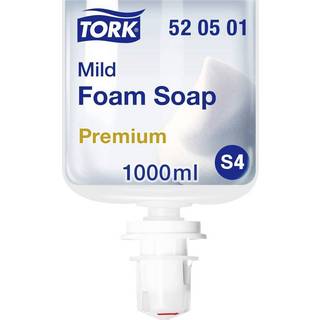 6 x Tork 960501 S4 dispenser + sæbe 1000ml hvid