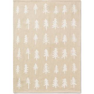 Christmas Tea Towel - Sand