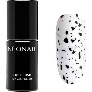 NEONAIL Top Crush overlak til negle med brug af UV-/LED-lampe Skygge Black Gloss 7,2 ml - 7,2 ml