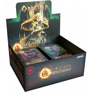 Genesis: Battle of Champions Origins Booster Display Box - 24 Booster Packs - Kortspil til voksne Kids Family - 15 kort pr. Pakke - 24 pakker pr.