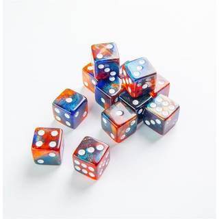 Mars D6 Terninger 12 stk - Galaxy Series - GameGenic