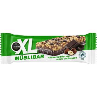Nordthy XL Müsli Bar Hasselnødder/mørk choko 50 g