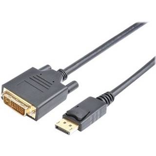 Prokord Displayport Kabel 3m. Displayport Dvi Sort