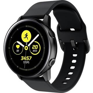 Smartwatch Rem af Silikone (20mm) - Sort