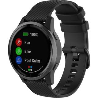 Smartwatch Silikone Rem (22mm) Riflet - Sort