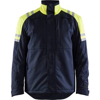 Blåkläder 4515 Vinterjakke Inherent Steel / Vinterjakke Inherent Steel - 4XL - Marineblå/High Vis Gul