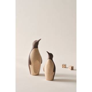 FROSTIES dekorationsfigur 2-pak - Brun