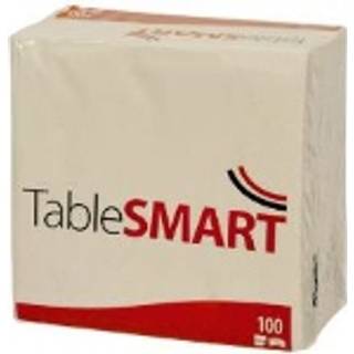 TableSMART Serviet Hvid 2-lag 33x33 cm. 20x100 stk.