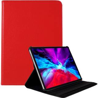 iPad Pro 12.9" (2022 / 2021 / 2020 / 2018) Flip Cover m. Ståfunktion - Rød