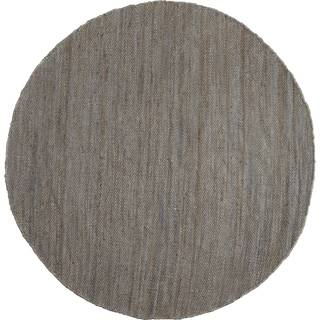 Lene Bjerre Strissie tæppe Ø180 cm Grey/nature