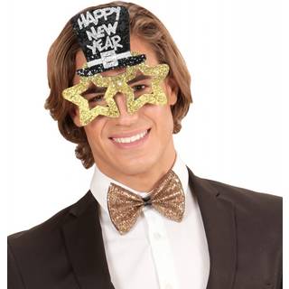 Guld briller Happy New Year