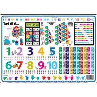 Dækkeserviet - Tæl til ti