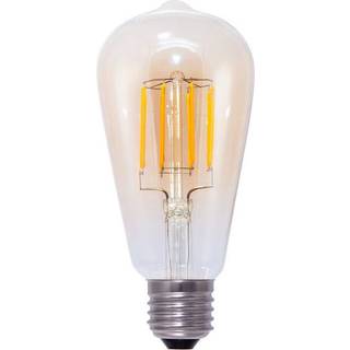 Segula LED-pære E27 ST64 5W 2200K guld/sølv dæmpbar