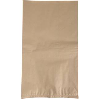 Brødpose med sidefals 33x7x14cm, 35 g/m2 papir brun