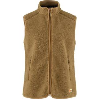 Fjällräven Women's Vardag Pile Fleece Vest Buckwheat Brown, XL