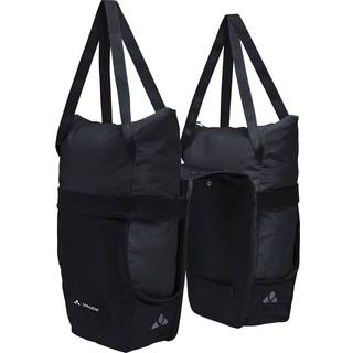 Vaude Cykeltaske Twinshopper Sort