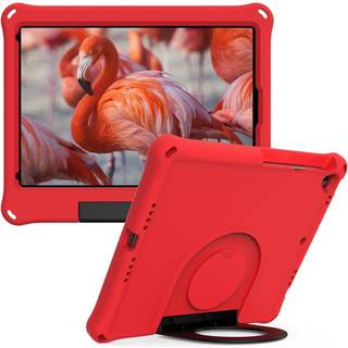 iPad 10.2" (2021 / 2020 / 2019) EVA-skum Børne Cover m. Ring Kickstand - Rød