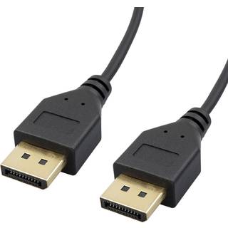 DisplayPort 1.2 kabel - Slim Line - 4K - 60Hz - 2 m