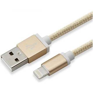 SBOX IPHONE KABEL 1,5M GOLD LIGHTNING