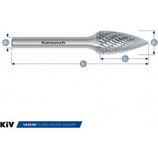 Karnasch HM rotorfræsesæt Bluetec 5 stk. Ø10mm HP3 6mm Skaft