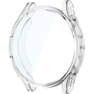 Samsung Galaxy Watch 5 (44mm) Hårdt Plastik Cover m. Indbygget Skærmbeskytter - Gennemsigtig