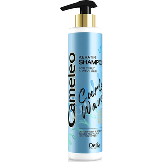 Delia Cosmetics Cameleo Fale Loki Shampoo til krøllet og bølget hår Med keratin 250 ml - 250 ml
