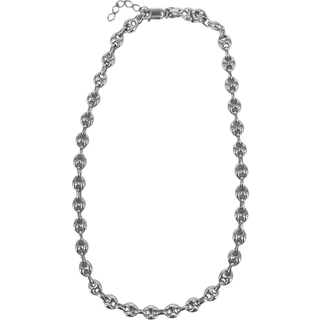 BIG COFFEY NECKLACE | SILVER