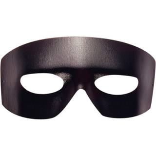 Banditen Maske in Lederoptik